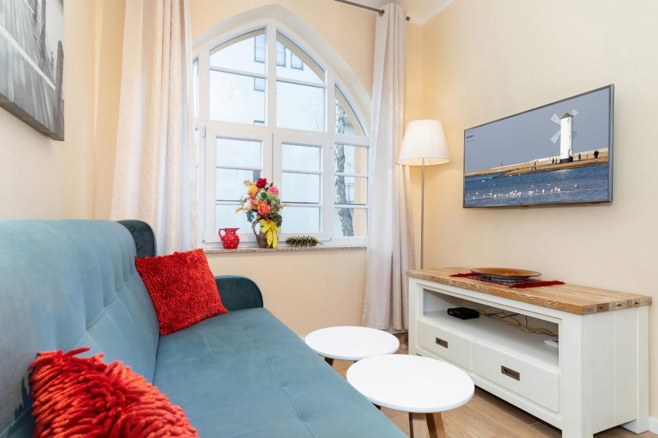 Apartamenty Biala Mewa By Renters ชวีโนวิชแจ ภายนอก รูปภาพ